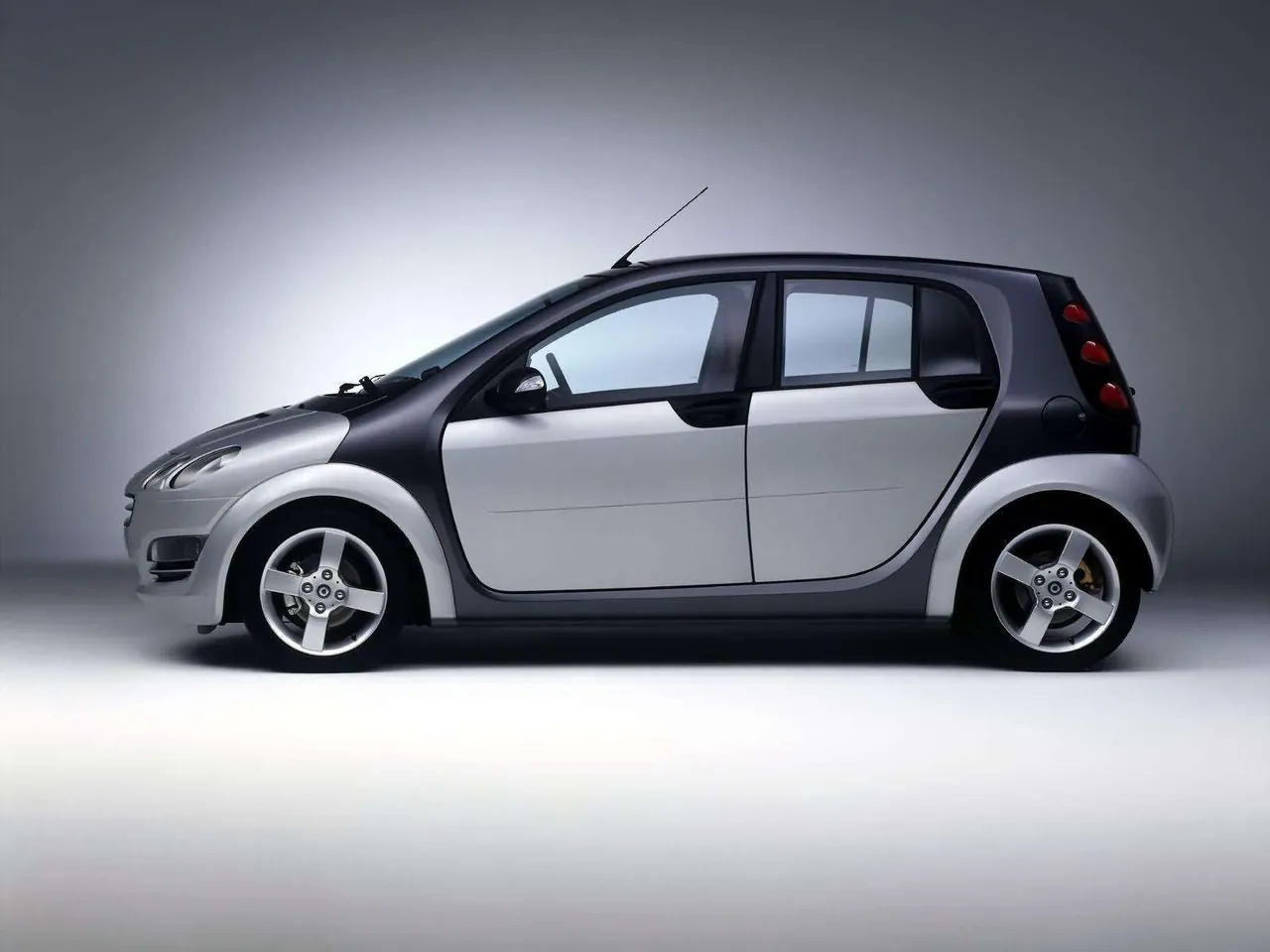 Smart forfour (2004) – boční profil