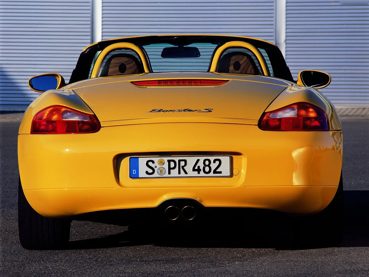 Porsche Boxster S (2001) - Rear