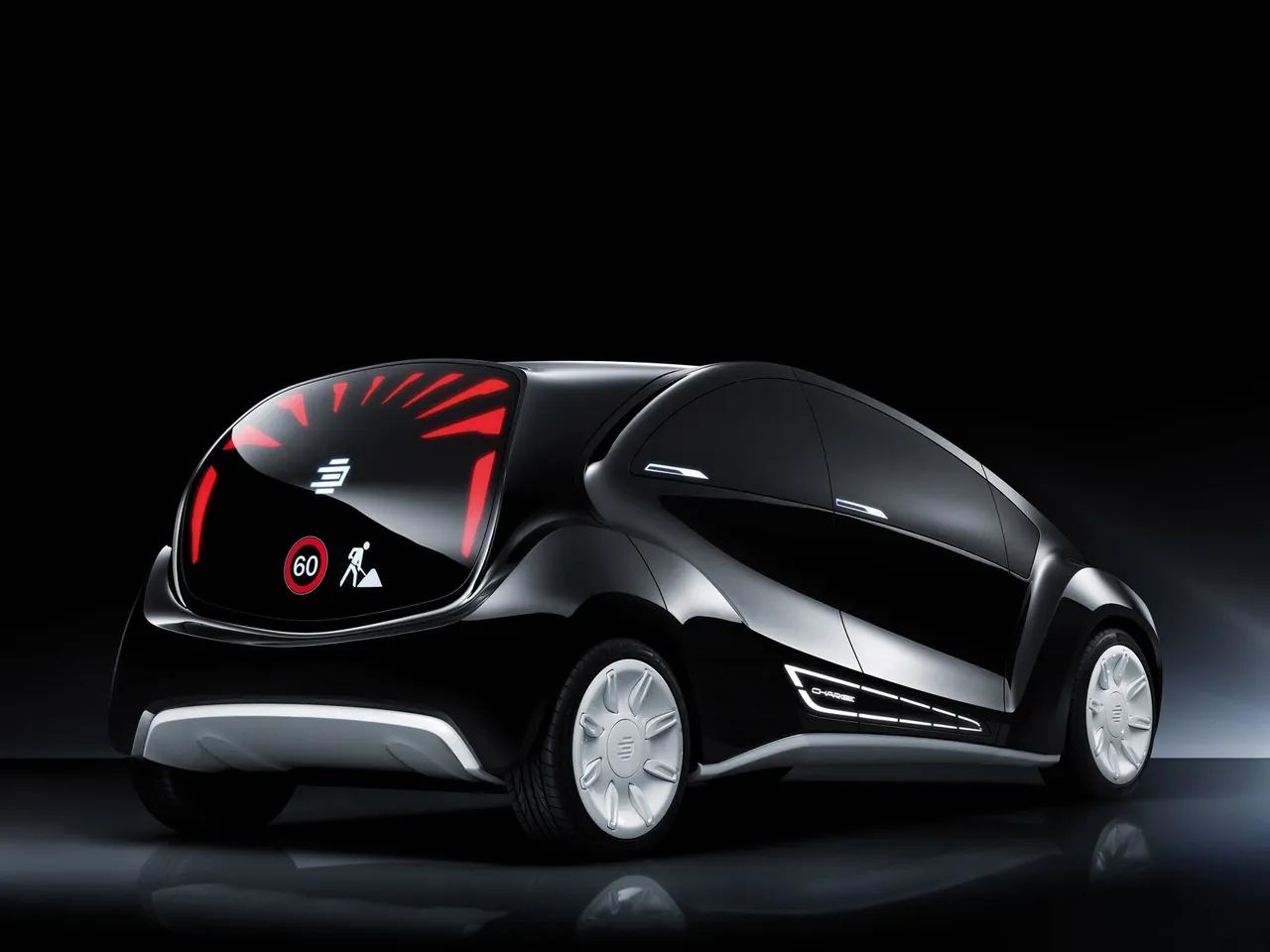 EDAG Light Car Concept (2009) – zadní tříčtvrteční pohled