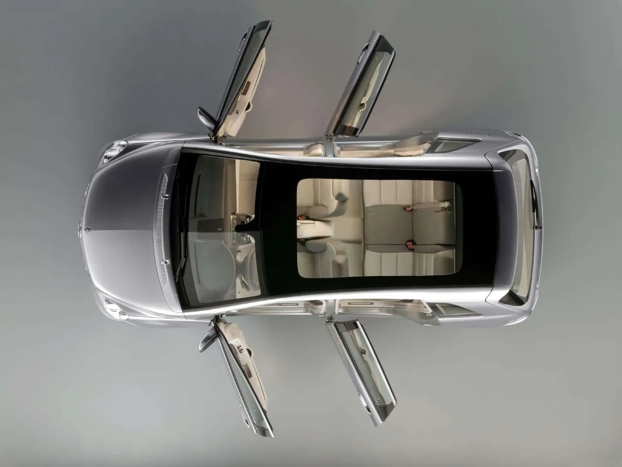 Mercedes-Benz Compact Sports Tourer Vision B Concept (2004) - Top view