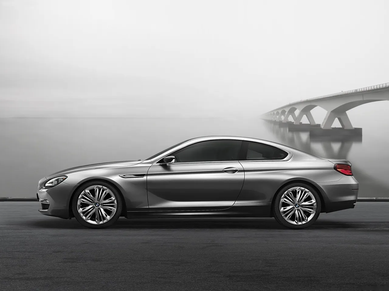 BMW 6-Series Coupe Concept (2010) – boční profil