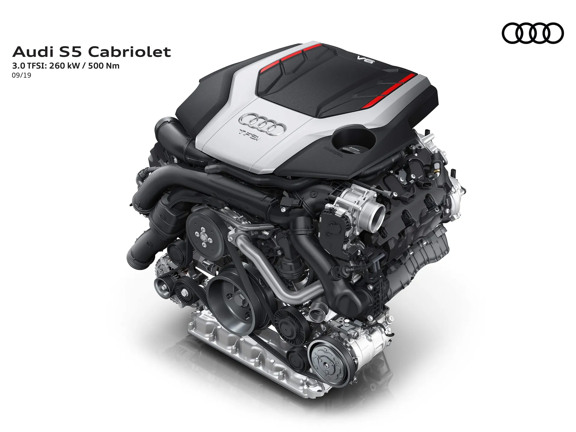 Audi S5 Cabriolet TFSI (2020) - Engine