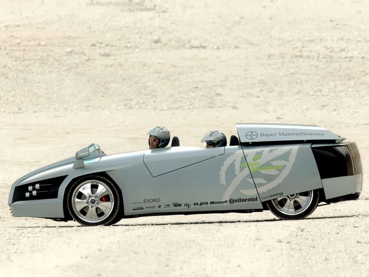 Rinspeed Senso Concept (2005) – boční profil