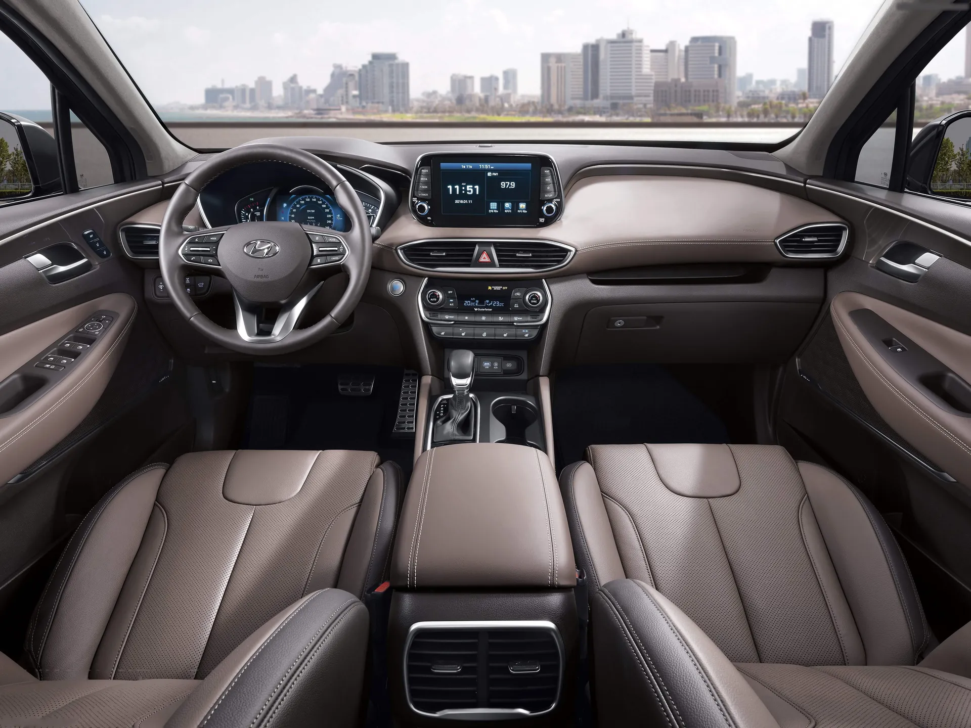 Hyundai Santa Fe (2019) – interiér