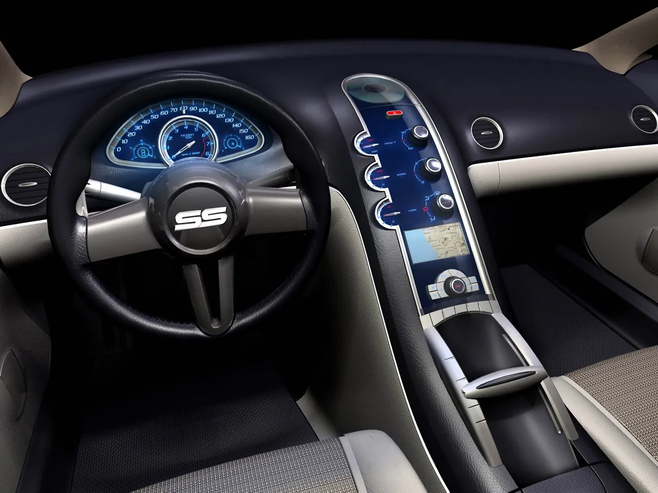 Chevrolet SS Concept (2003) – interiér