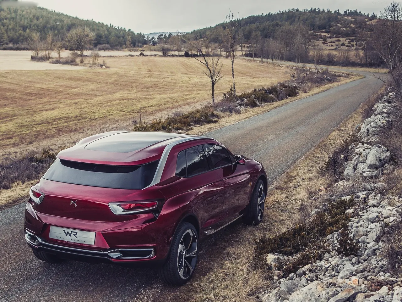DS Wild Rubis Concept (2013) – zadní tříčtvrteční pohled