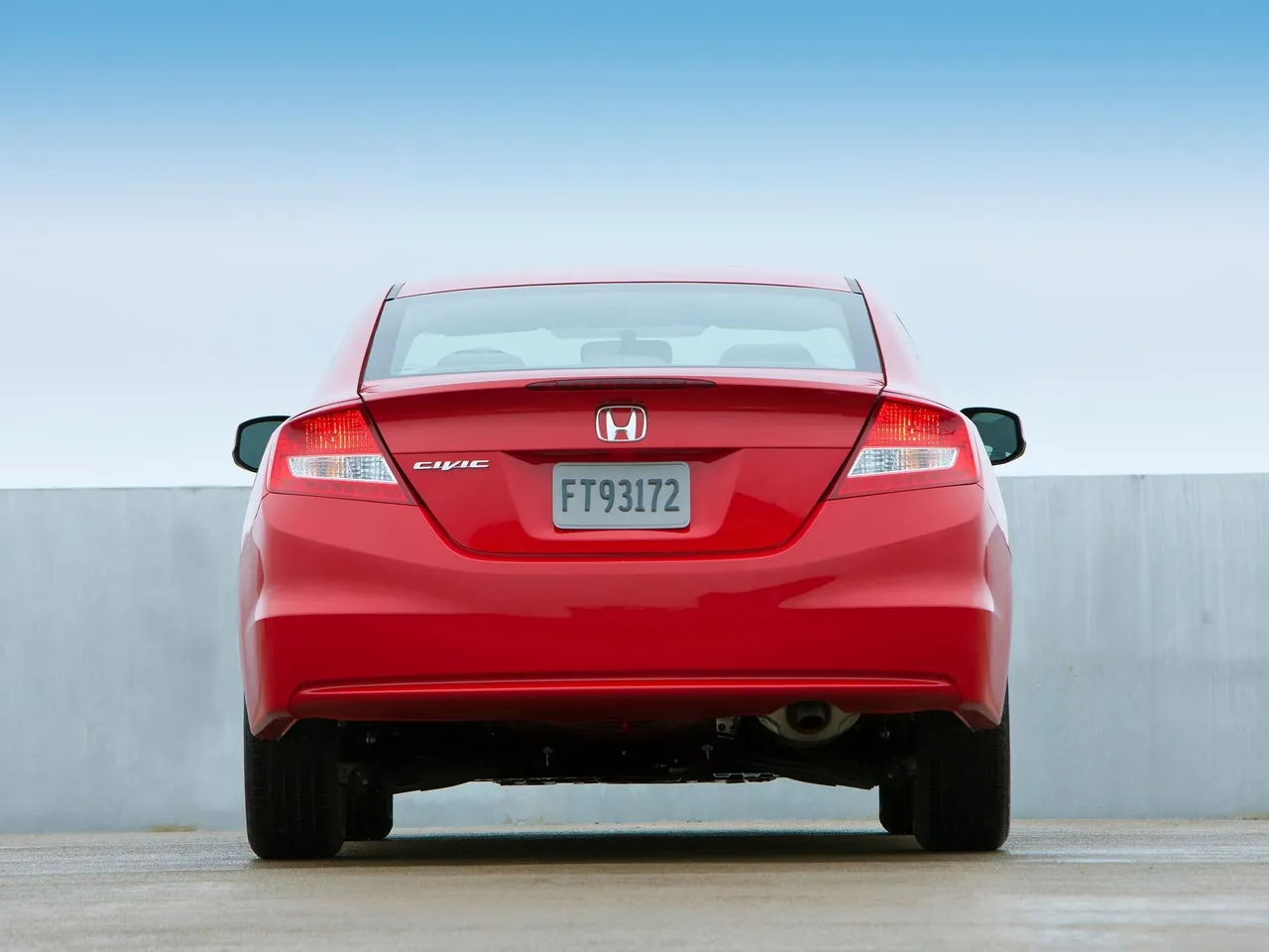 Honda Civic Coupe (2012) – zezadu
