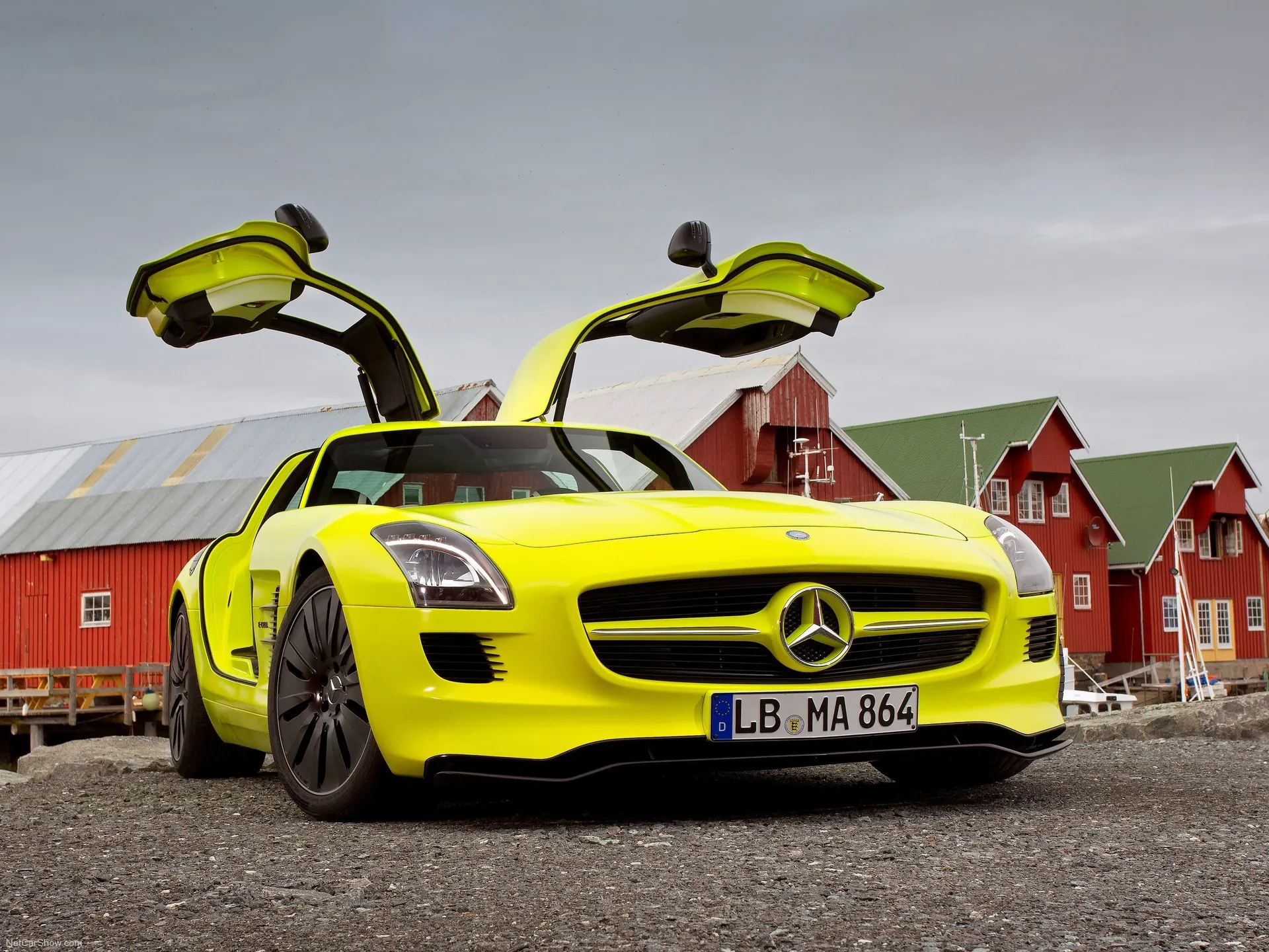 Mercedes-Benz SLS AMG E-Cell Concept (2010)