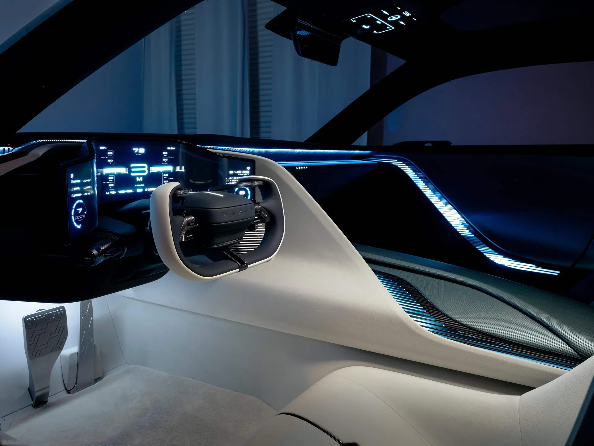 Lexus LFA Concept (2025) – interiér