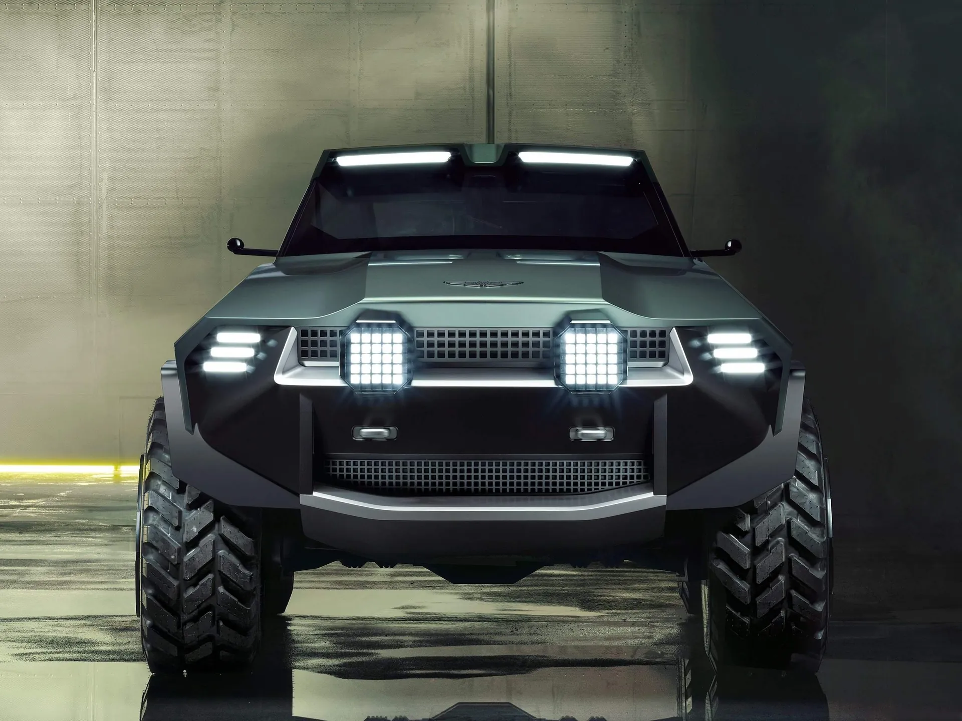 Aston Martin Dreadnought Concept (2026) – zepředu
