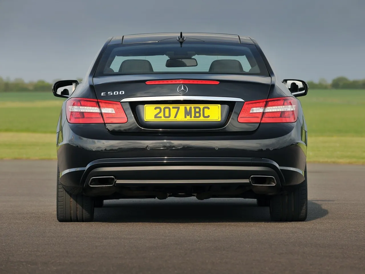 Mercedes-Benz E-Class Coupe [UK] (2010) - Rear