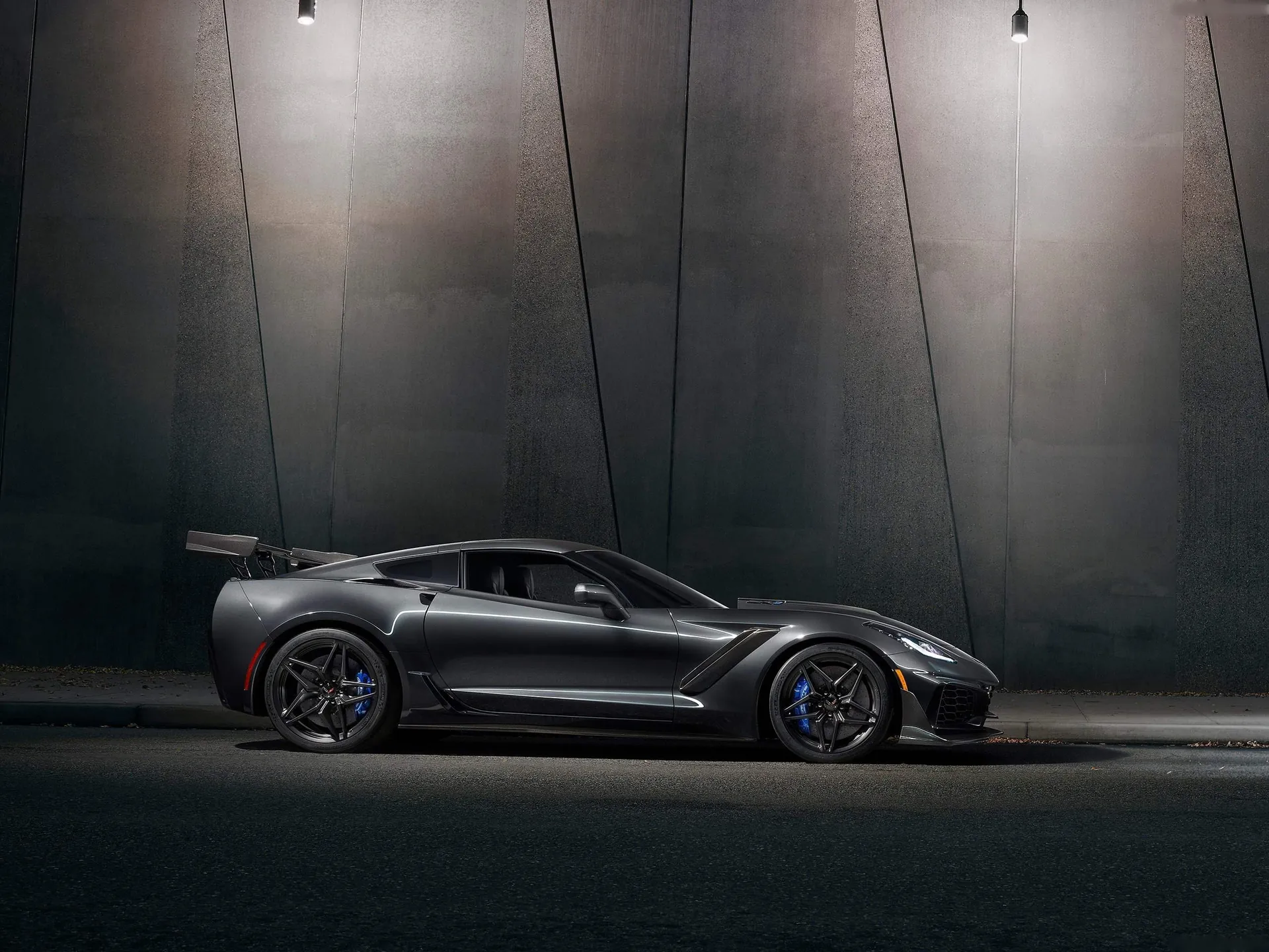 Chevrolet Corvette ZR1 (2019) – boční profil