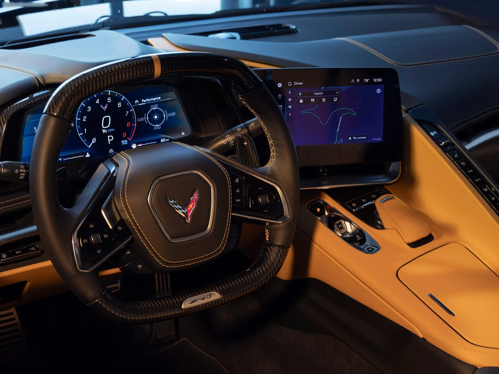 Chevrolet Corvette ZR1 (2025) – interiér