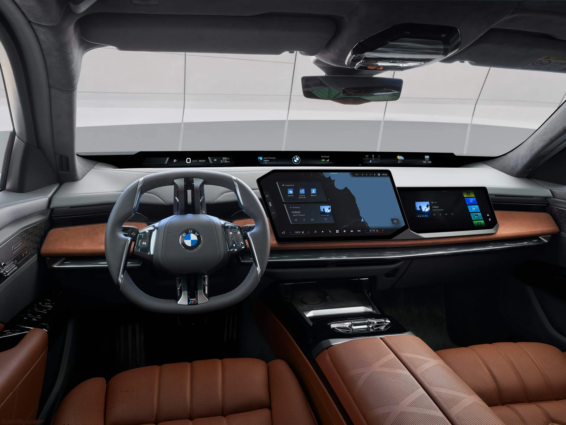 BMW i7 (2027) – interiér