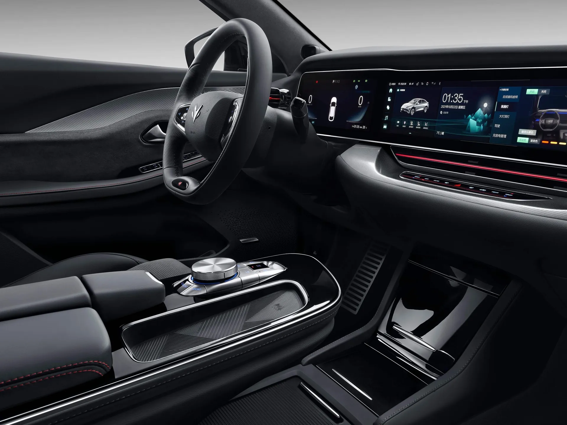 BAIC ArcFox Alpha S HI (2024) – interiér