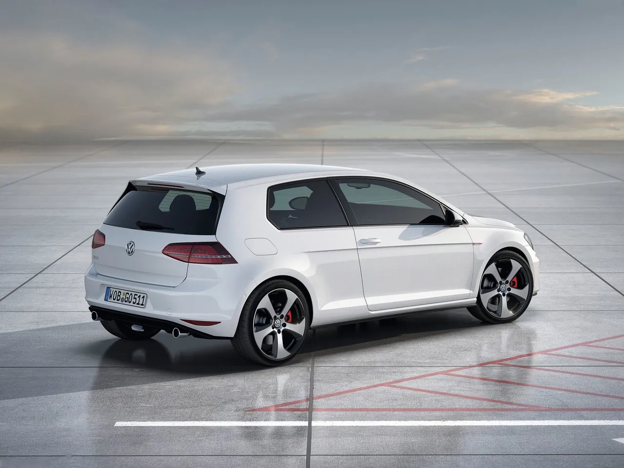 Volkswagen Golf GTI Concept (2012) - Rear Three-Quarter