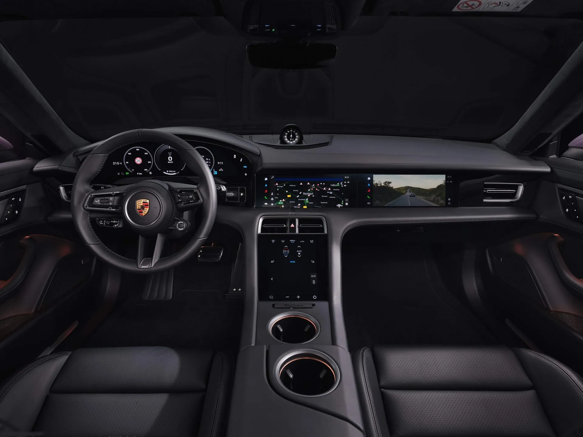 Porsche Taycan 4S Sport Turismo (2025) – interiér