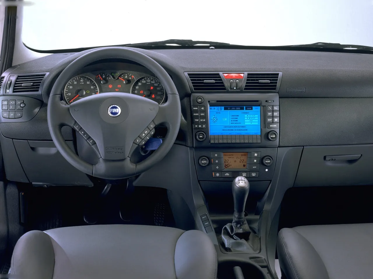 Fiat Stilo (2002) – interiér