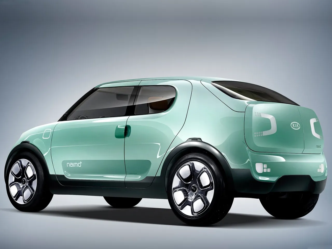 Kia Naimo Concept (2011) – zadní tříčtvrteční pohled
