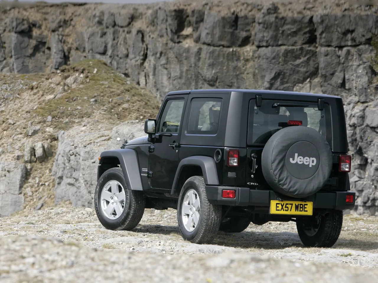 Jeep Wrangler [UK] (2008) - Rear Three-Quarter