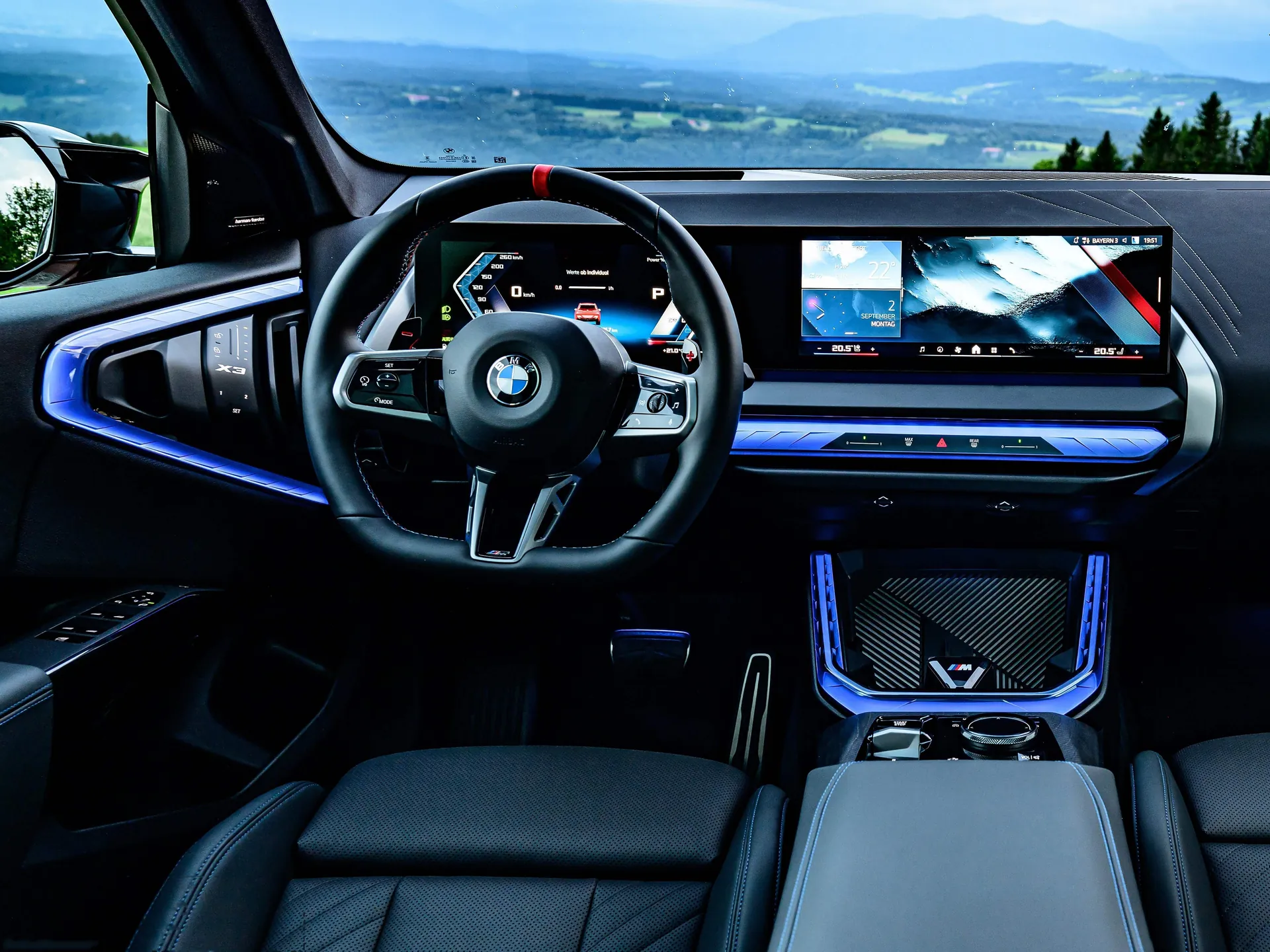 BMW X3 M50 xDrive (2025) – interiér