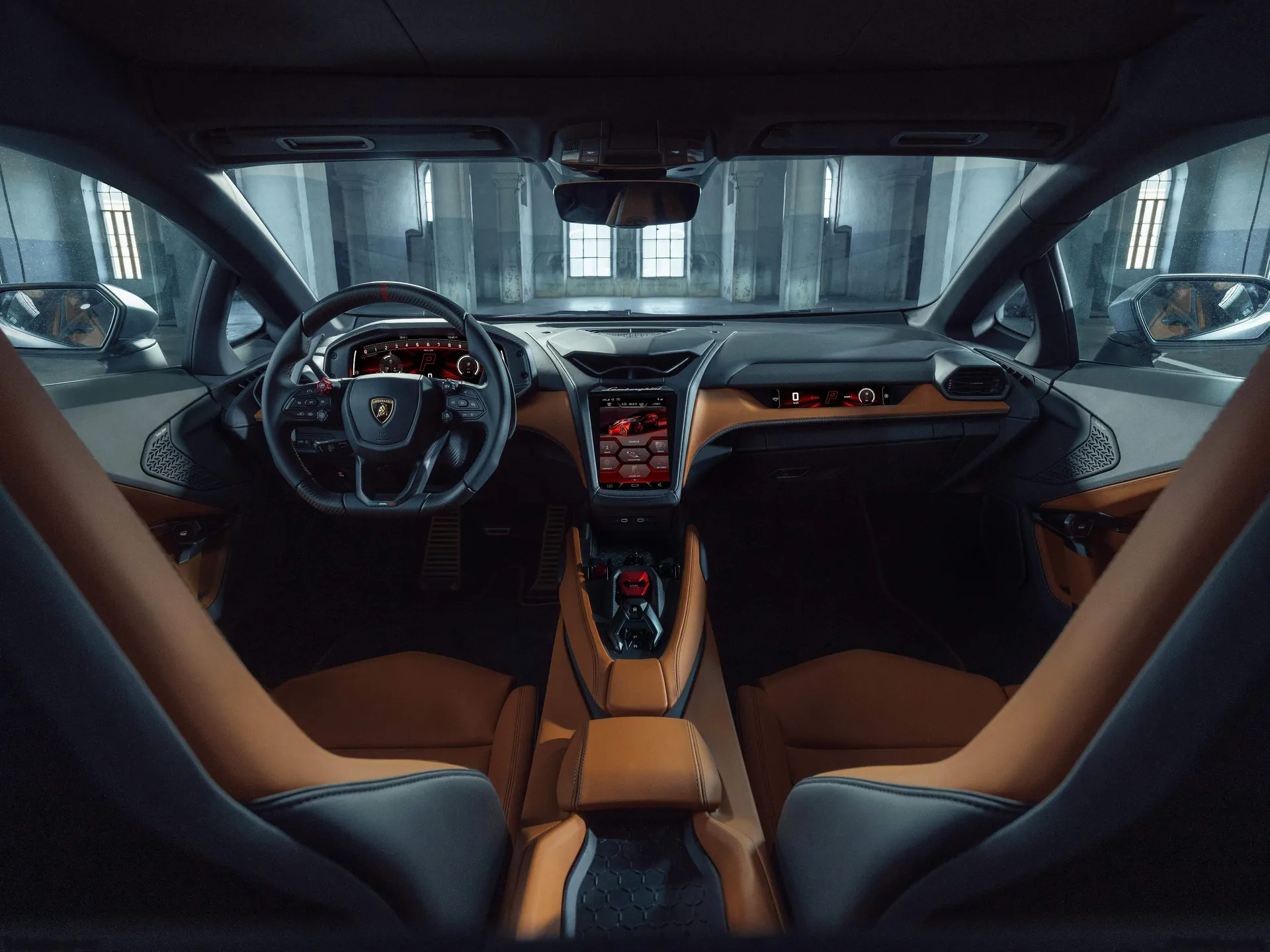 Lamborghini Temerario (2025) – interiér
