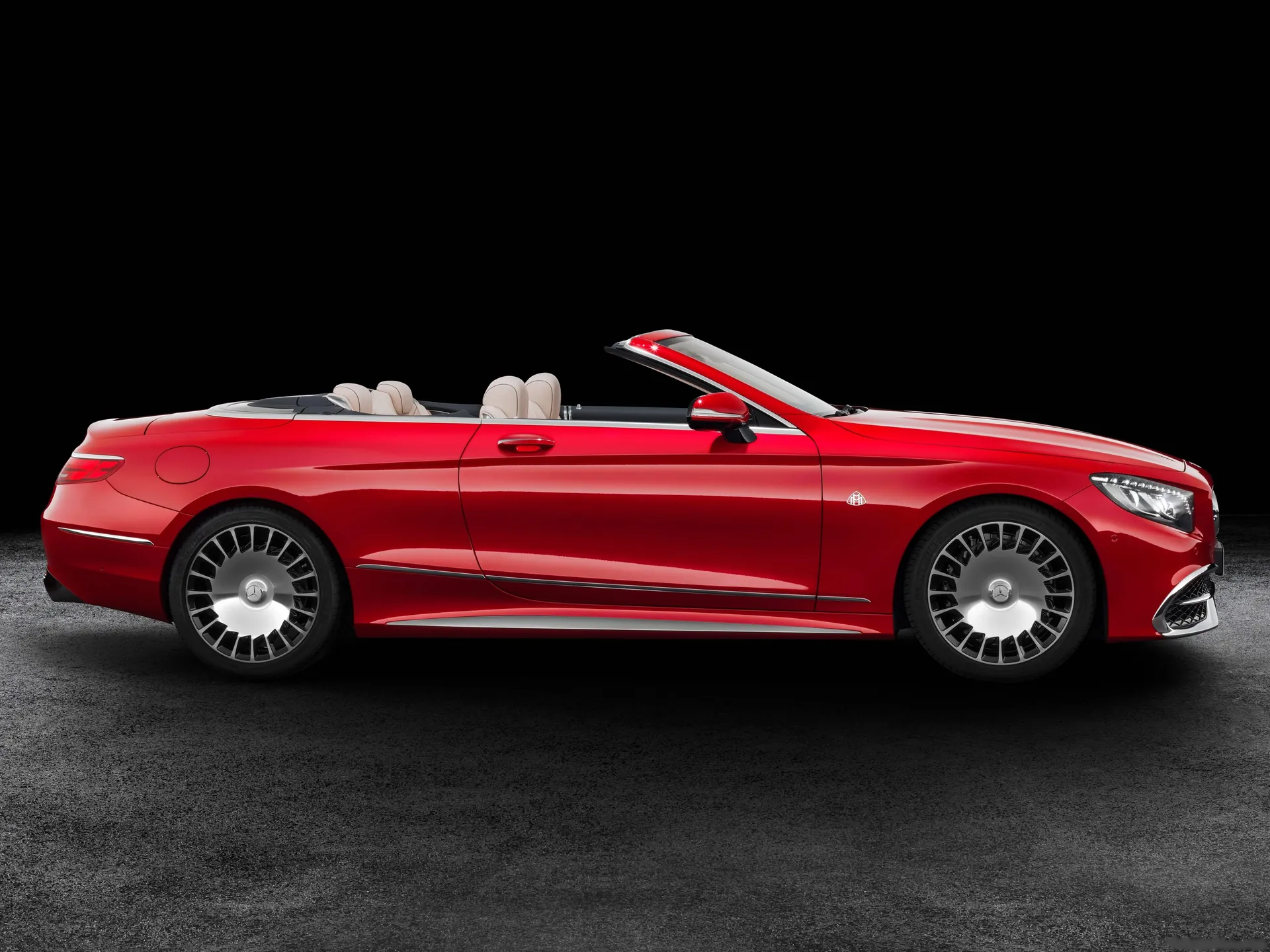 Mercedes-Benz S650 Cabriolet Maybach (2017) – boční profil