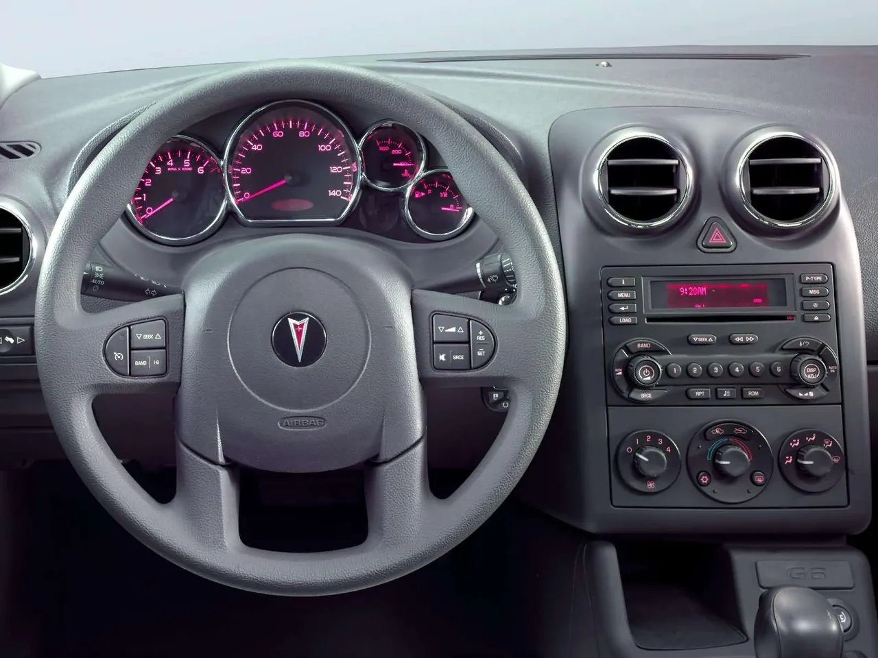 Pontiac G6 GT (2005) – interiér