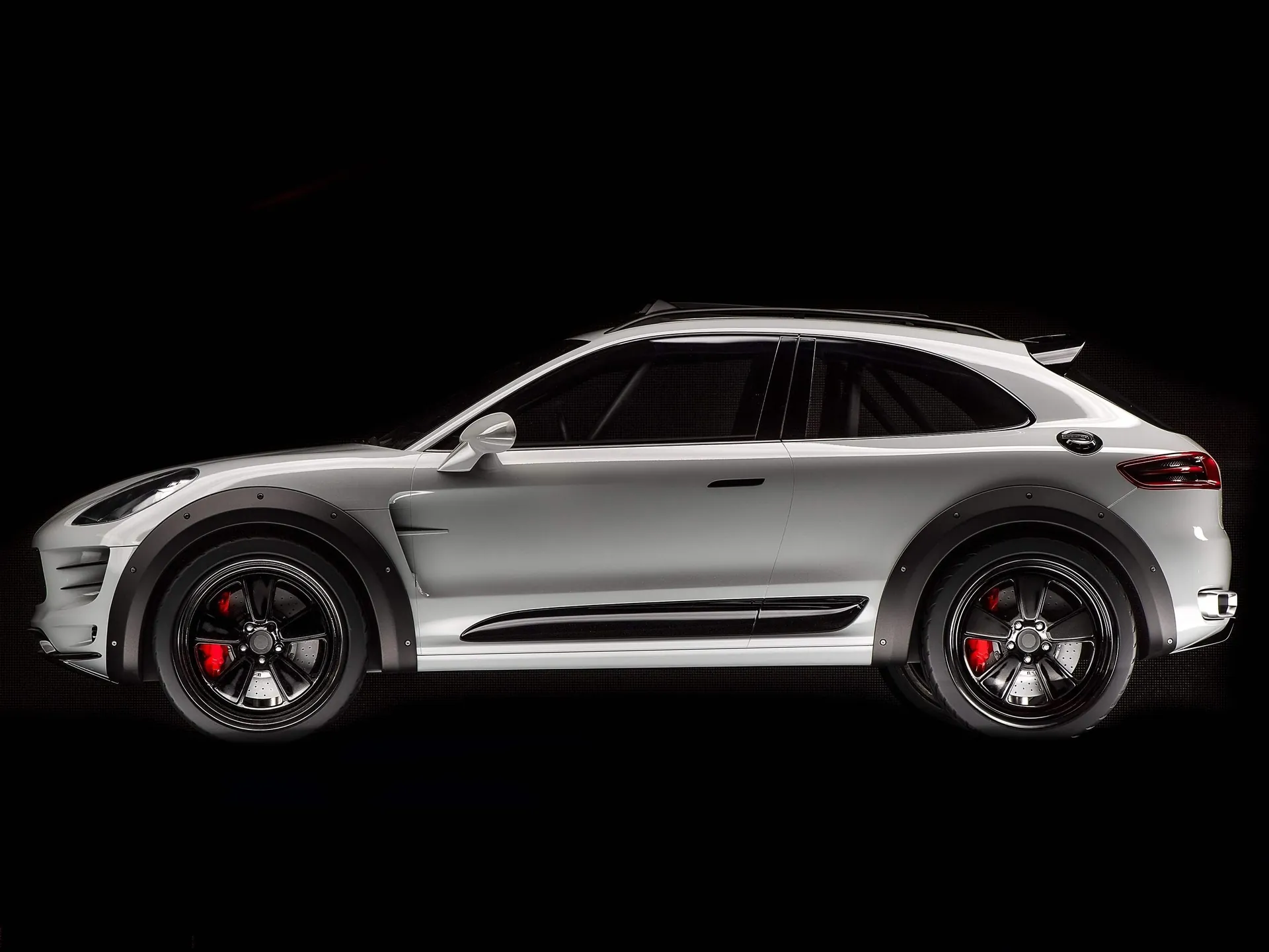 Porsche Macan Vision Safari Concept (2013) - Side Profile