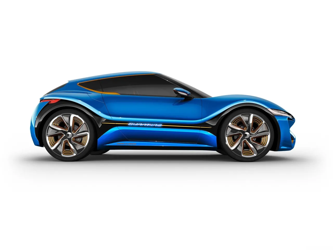 NanoFlowcell Quantino Concept (2015) – boční profil