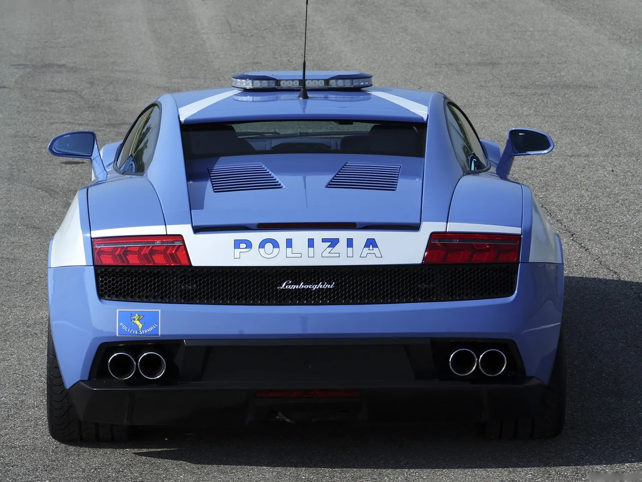 Lamborghini Gallardo LP560-4 Polizia (2009) – zezadu