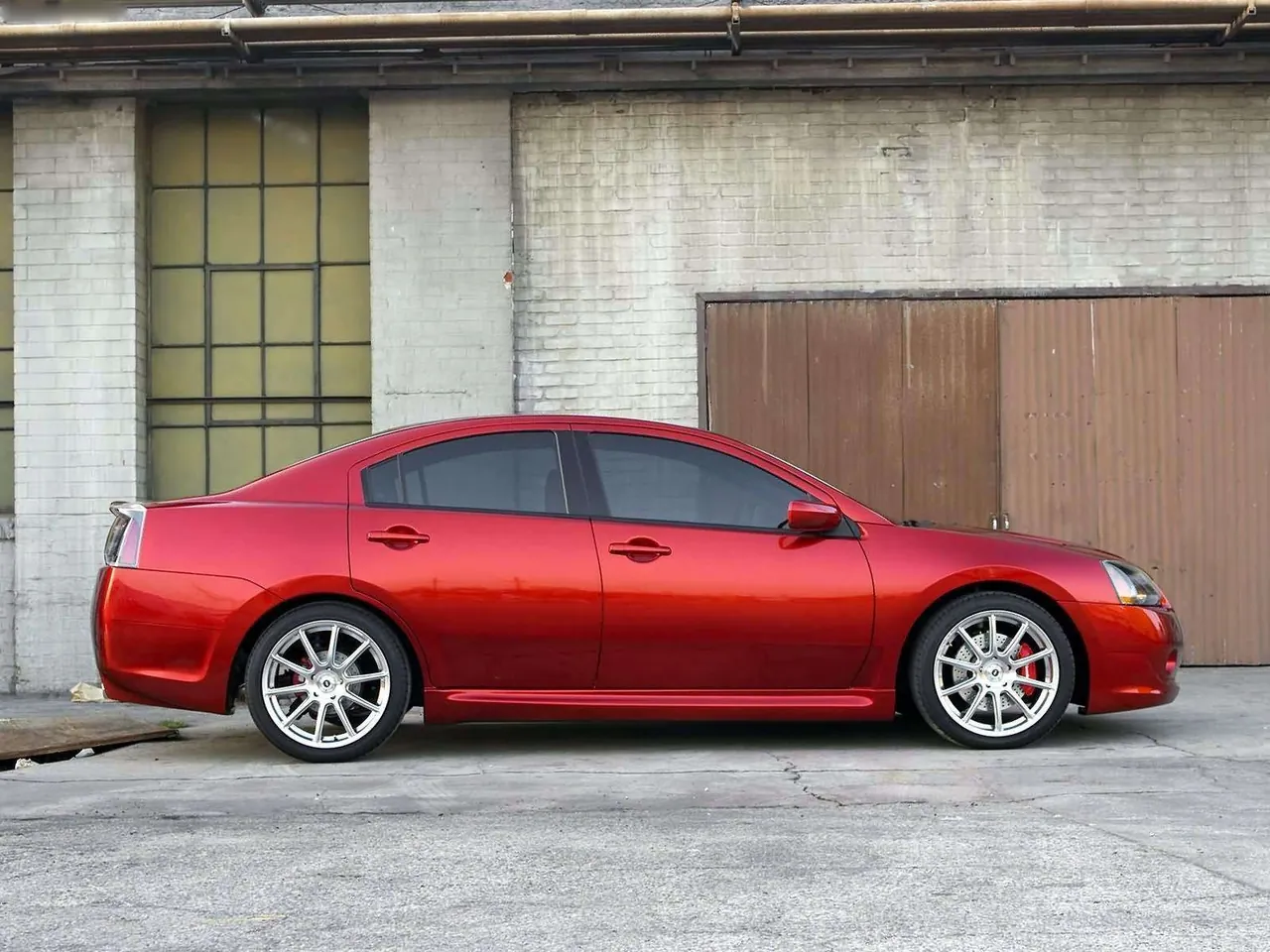 Mitsubishi Galant Ralliart Concept (2004) – boční profil