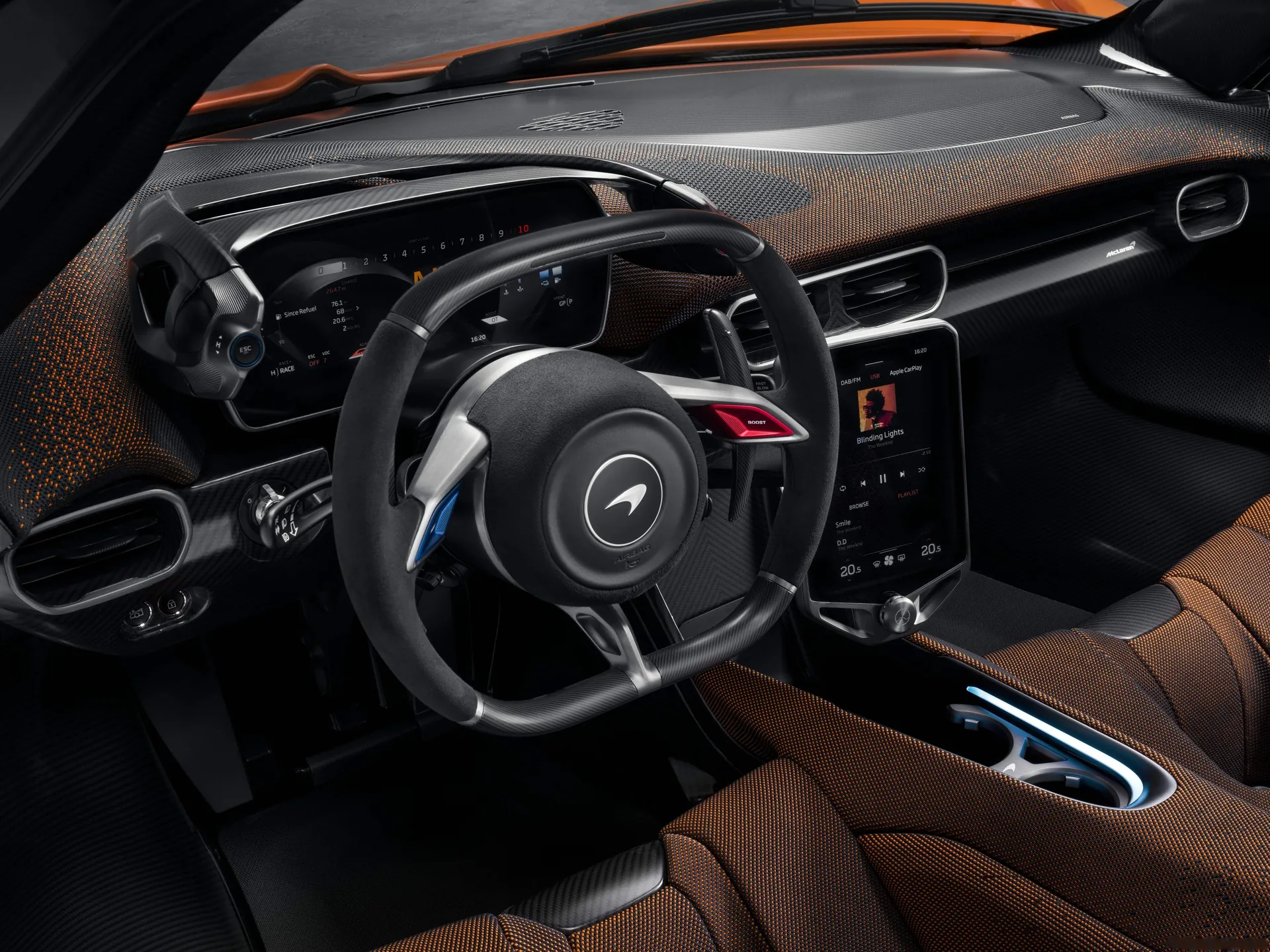 McLaren W1 (2025) – interiér