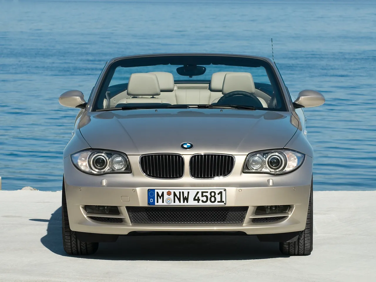 BMW 1-Series Cabrio (2008) – zepředu