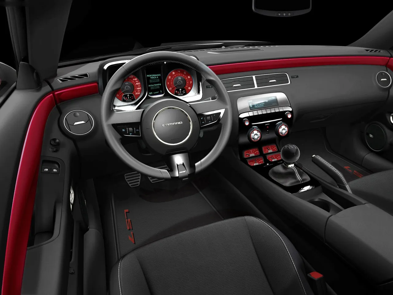 Chevrolet Camaro LS7 Concept (2008) – interiér