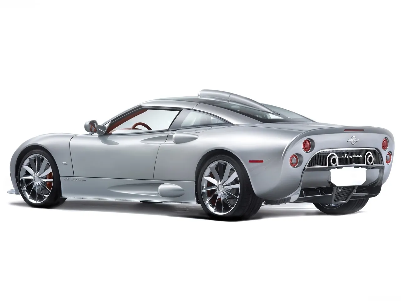 Spyker C8 Aileron (2008) – zadní tříčtvrteční pohled