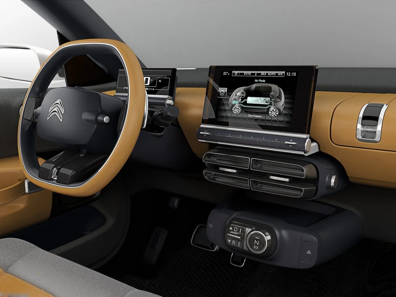 Citroen Cactus Concept (2013) – interiér