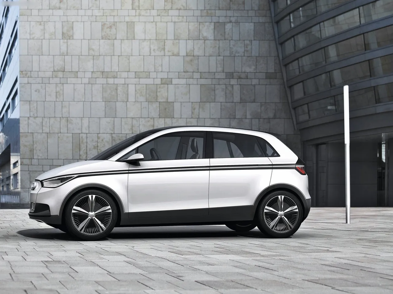 Audi A2 Concept (2011) – boční profil