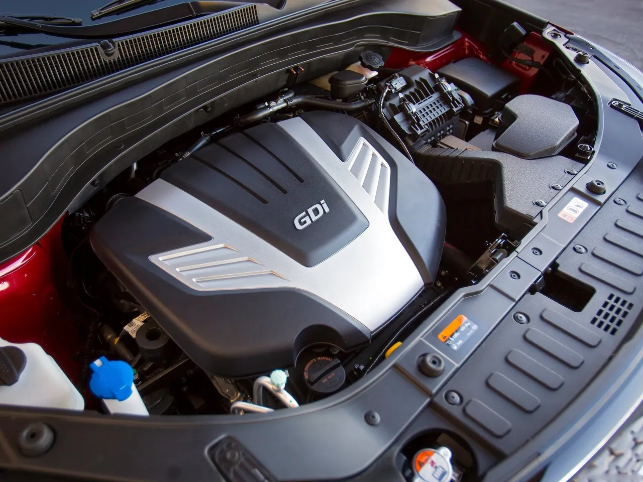 Kia Sorento (2014) – motorový prostor