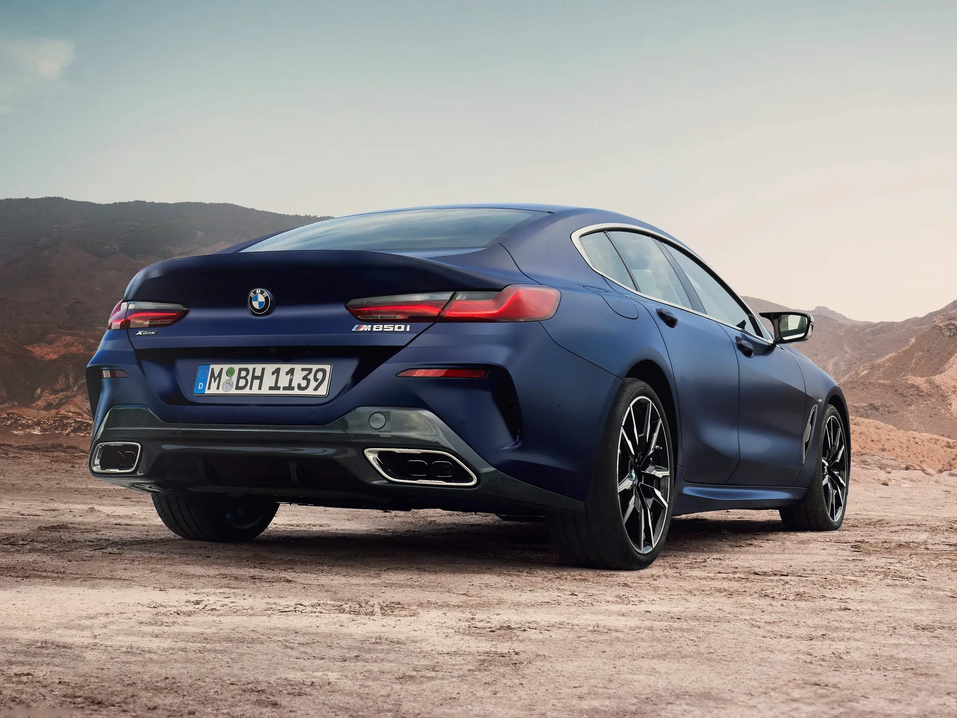 BMW 8-Series Gran Coupe (2023) - Rear Three-Quarter
