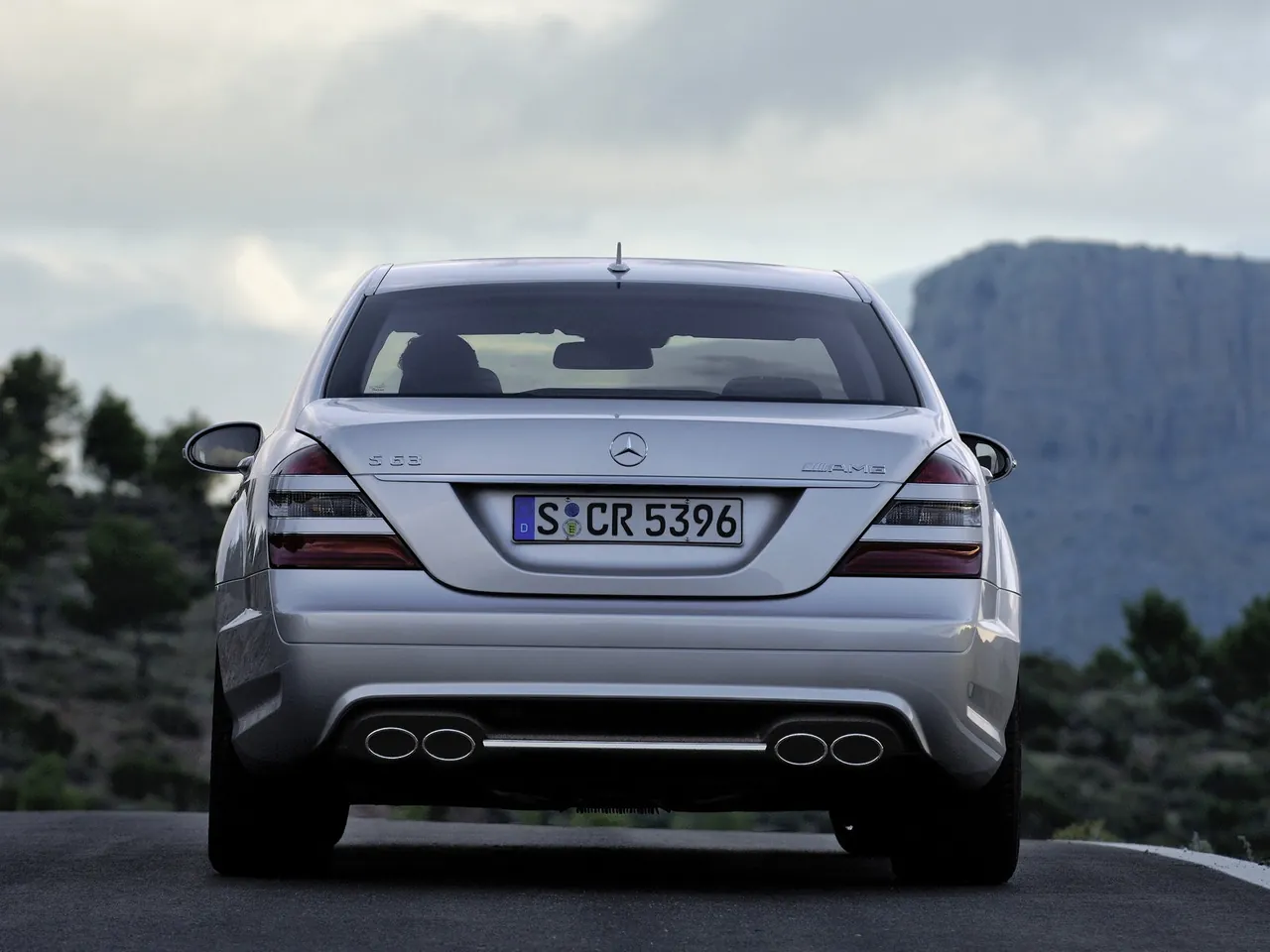 Mercedes-Benz S 63 AMG (2007) - Rear