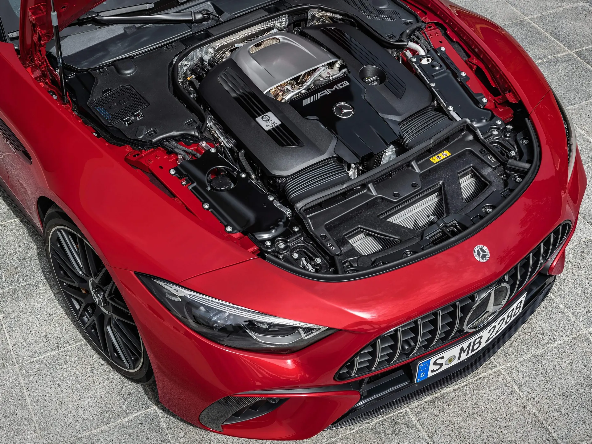 Mercedes-Benz SL 63 AMG (2022) - Engine