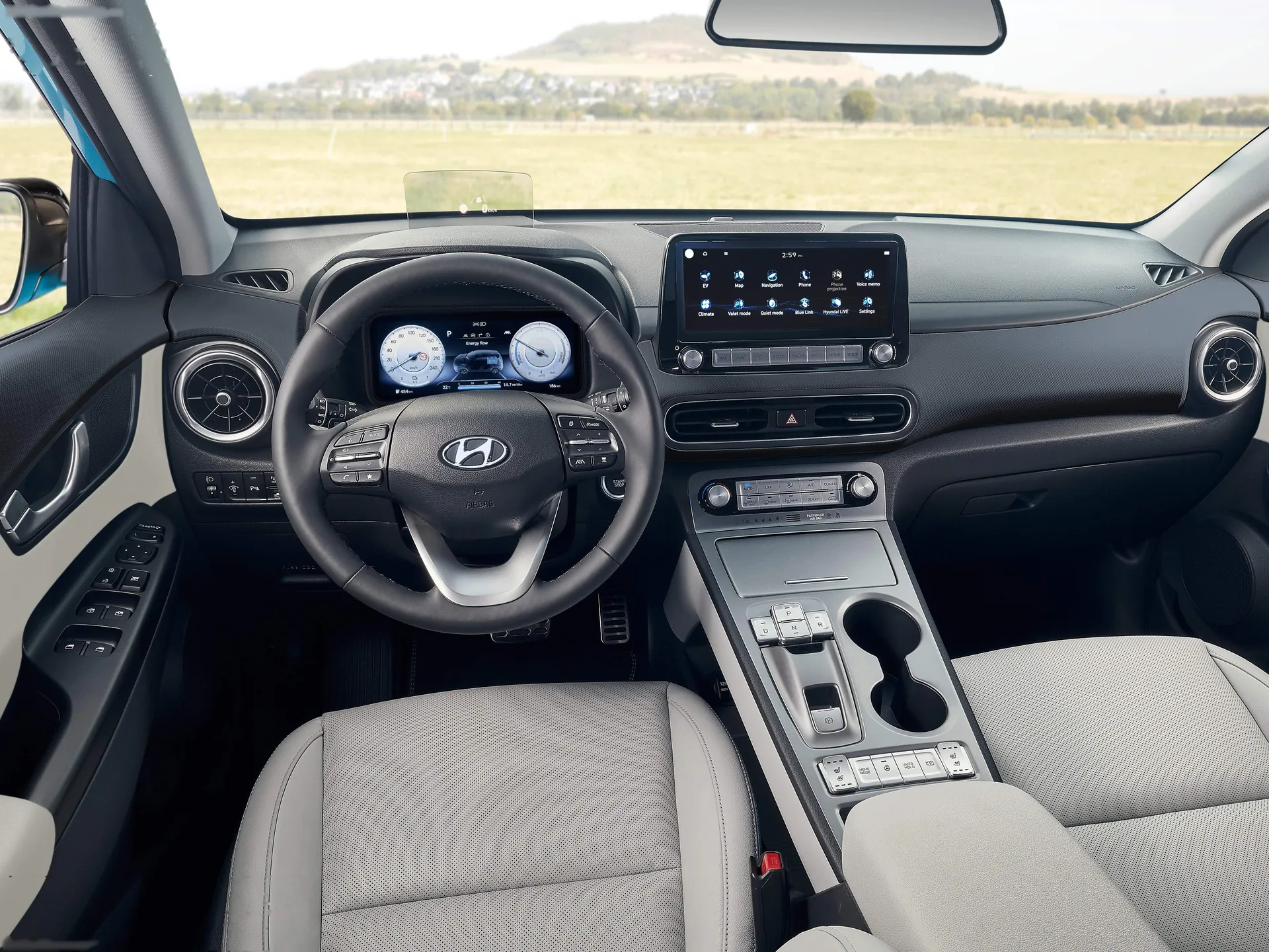 Hyundai Kona Electric (2021) – interiér