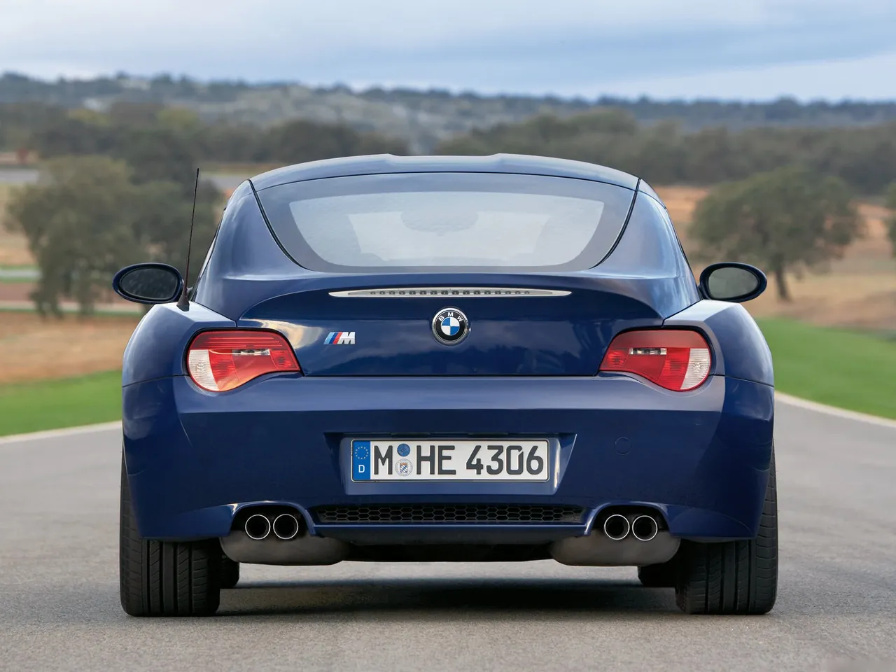 BMW Z4 M Coupe (2006) – zezadu