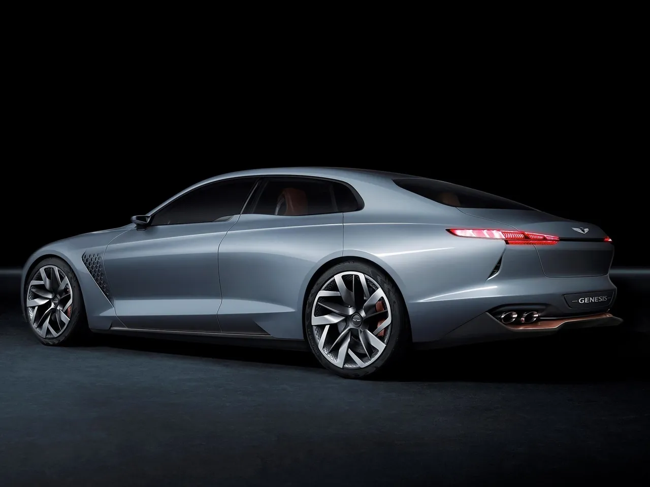 Genesis New York Concept (2016) – zadní tříčtvrteční pohled