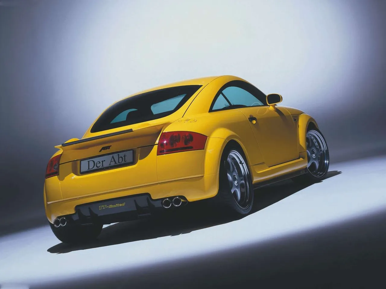 ABT Audi TT-Limited Wide Body (2002) – zadní tříčtvrteční pohled