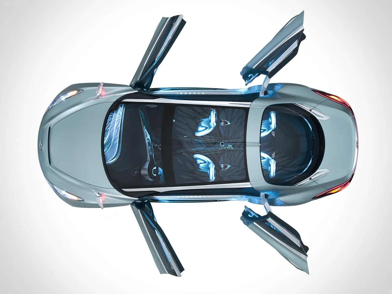 Hyundai i-flow Concept (2010) - Top view