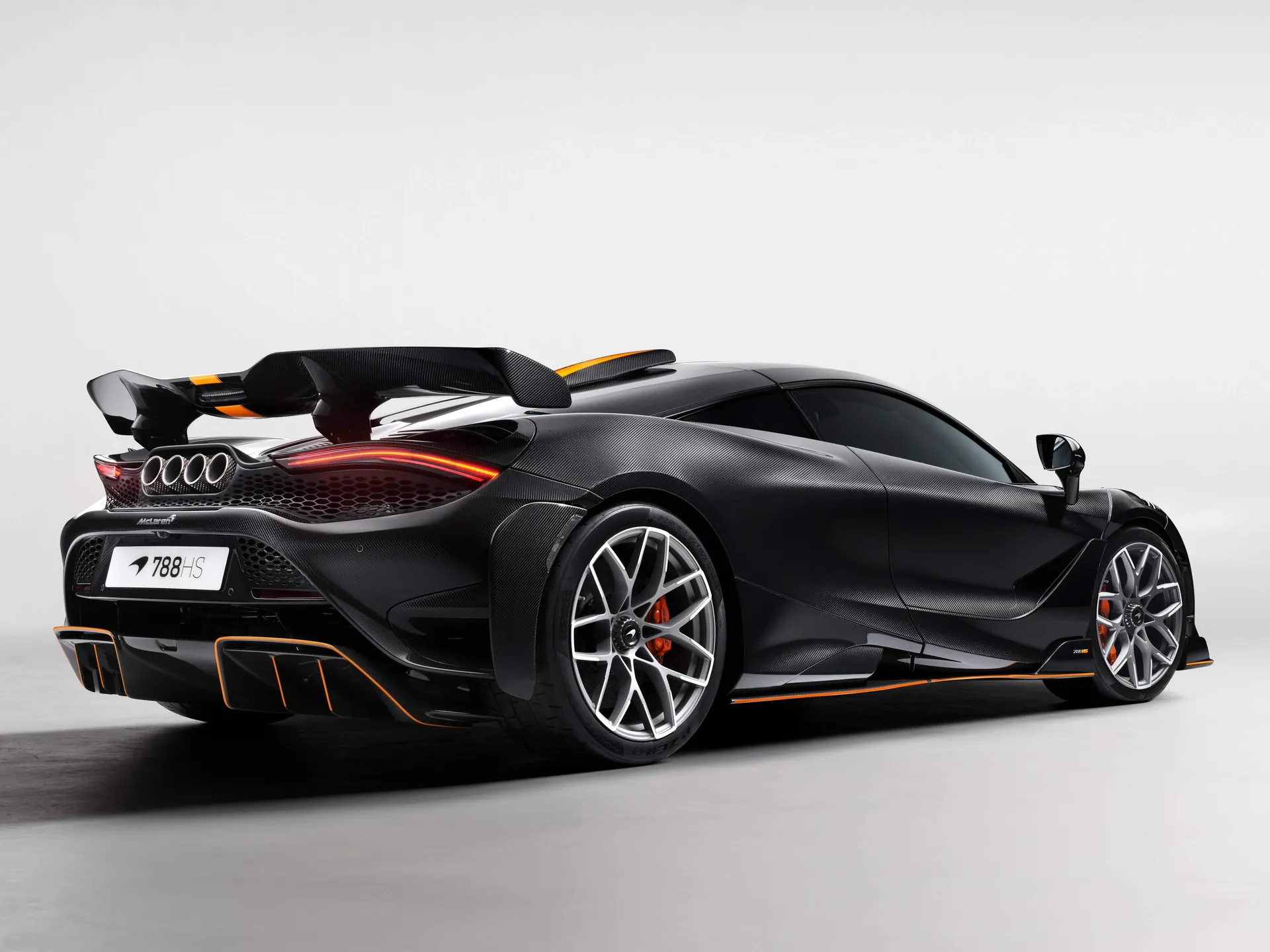 McLaren 788HS (2027) – zadní tříčtvrteční pohled