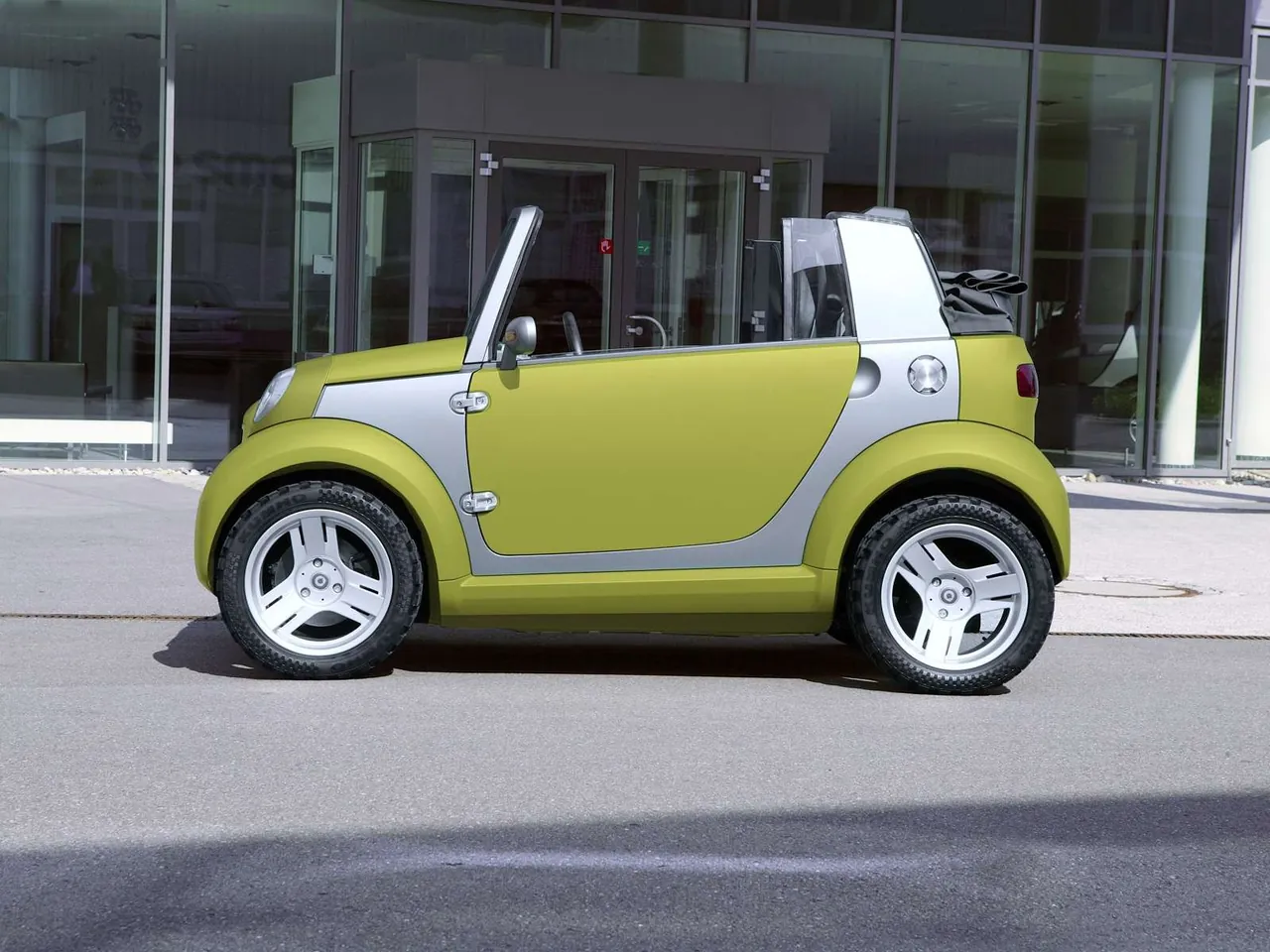 Smart Crosstown Showcar (2005) – boční profil