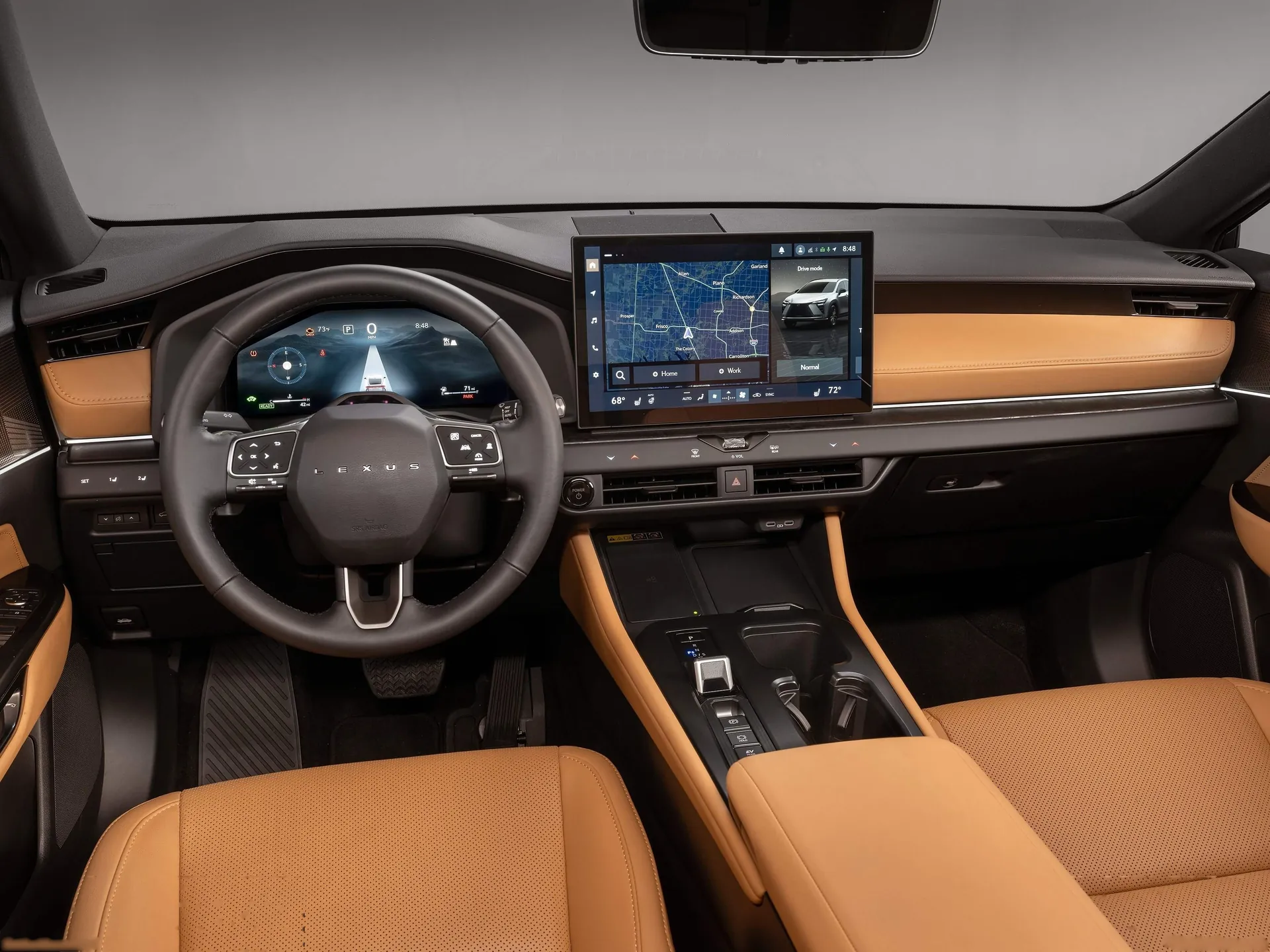 Lexus NX 350h AWD [US] (2027) – interiér
